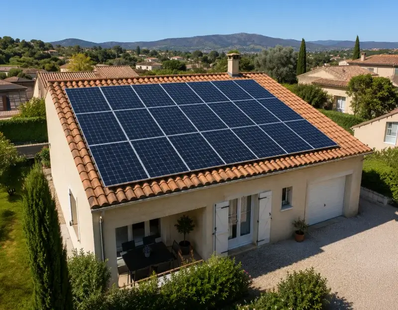 Prime à l'autoconsommation panneaux solaires Pusignan — aide financière de l'État